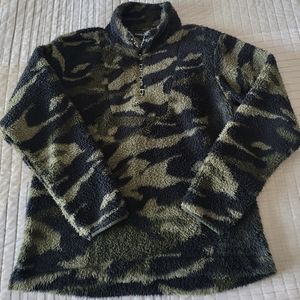 Bebe Cozy Camo Pullover - M